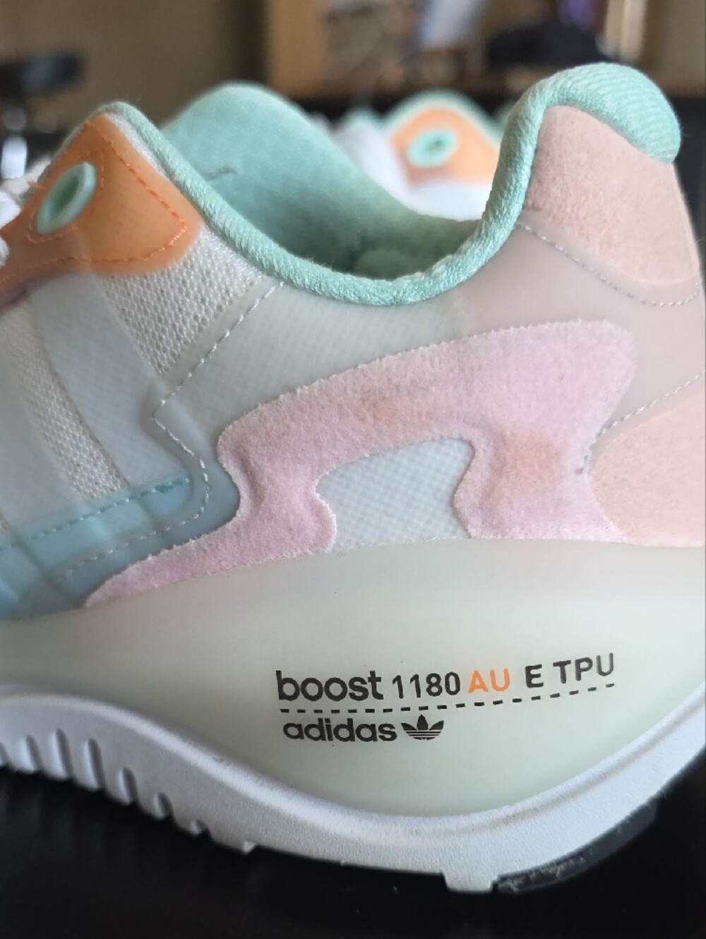 Adidas Women’s Sneakers - Mint, Peach & White - Picture 8 of 8